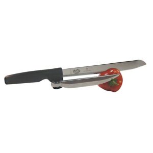 Køkkenkniv med styrestål