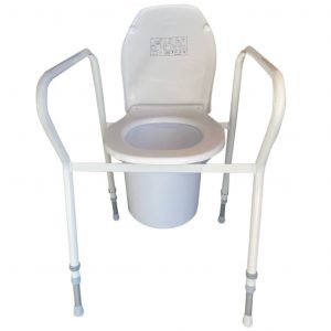 Badestol og toiletstol med sæde