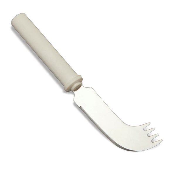 Kniv og gaffel til spisning med en hånd