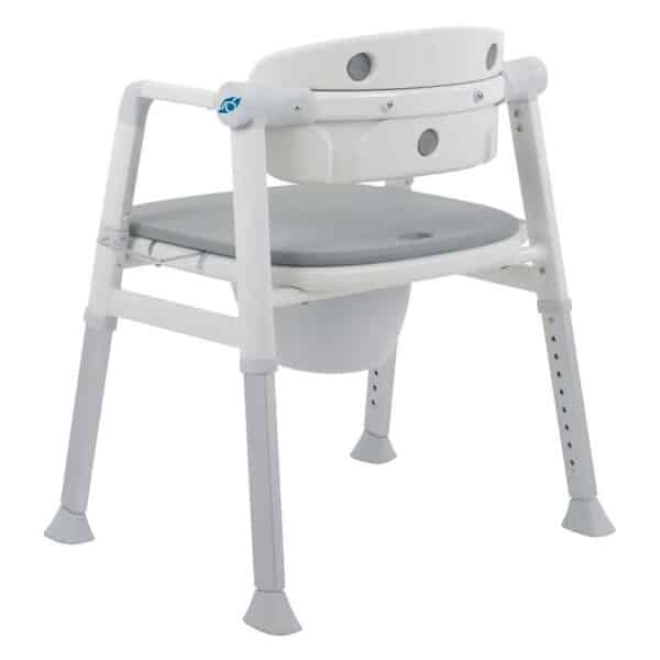 Toiletstol med toiletspand - Billede 2