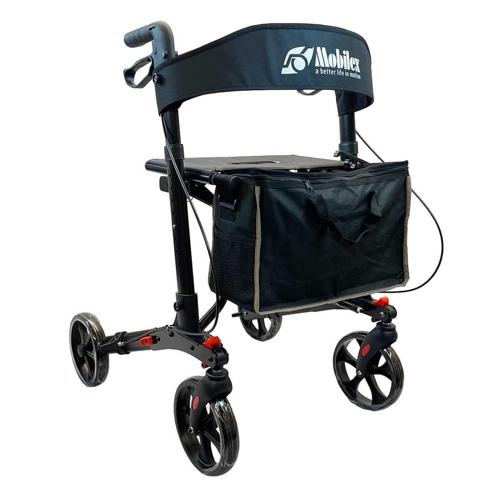 Mobilex Black Panther Compact Letvægtsrollator