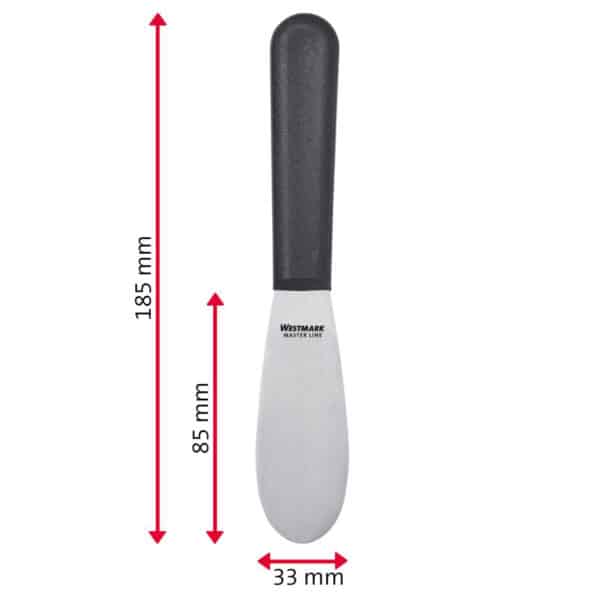 Smørkniv med bredt blad