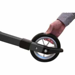 Mobilex Soft forhjul til Leopard, Tiger, Gepard og Buffalo rollator - Sølv (1 stk.)