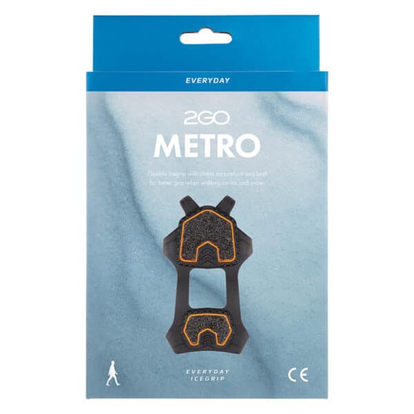 2GO Metro Skridsikring – Anti-skrid til sko på hæl og tå