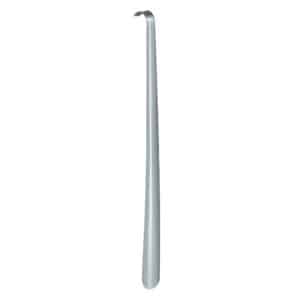 Skohorn 70 cm i Metal - Chrome | Langt stålskohorn